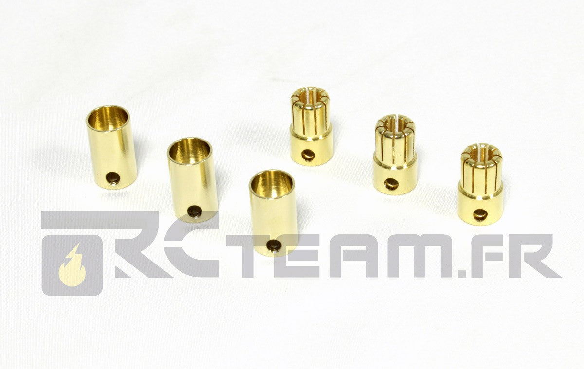 CASTLE CC Bullet Gold Maschio/Femmina 8,0 mm (3)