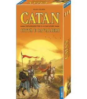 Catan: Città e Cavalieri Espansione 5-6 Giocatori - Gioco Strategico per Famiglia, Divertimento e Competizione!