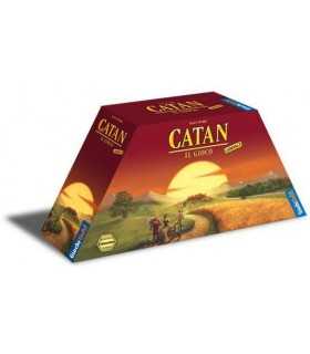 Catan - Compact: Gioco da Tavolo Strategico per 2-4 Giocatori, Ideale per Famiglia e Viaggi - Edizione Giochi Uniti