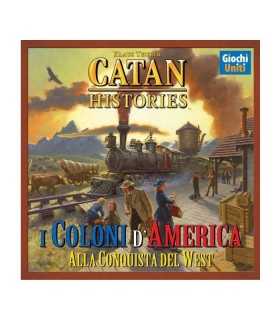 Catan Histories - I Coloni d'America: Gioco Strategico per 3-4 Giocatori, Gestione Risorse e Ferrovie nel 19° Secolo