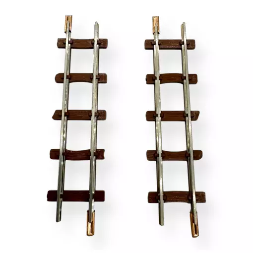 Due binari diritti da 66,5 mm - Minitrains 9314