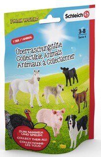 Borsa Schleich Surprise - animali da fattoria XS