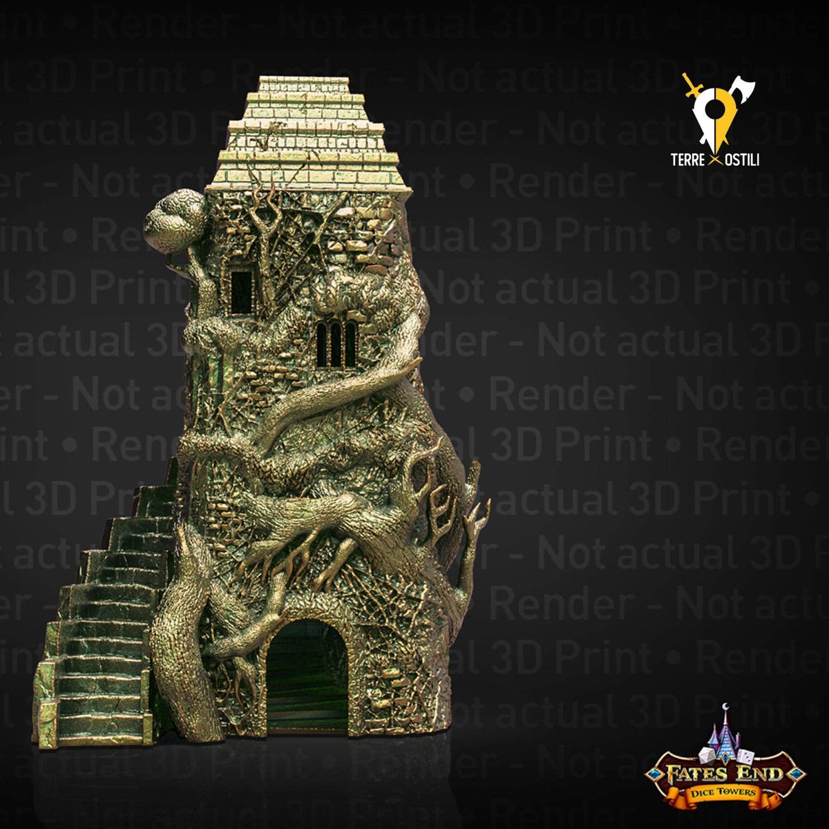 Centauro halfling Torre lancia dadi dicetower