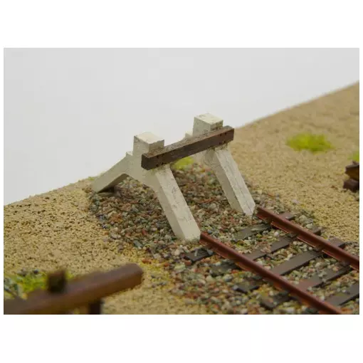 Battente Bi-Bloc LED - BOIS MODELISME 113003 - HO 1/87