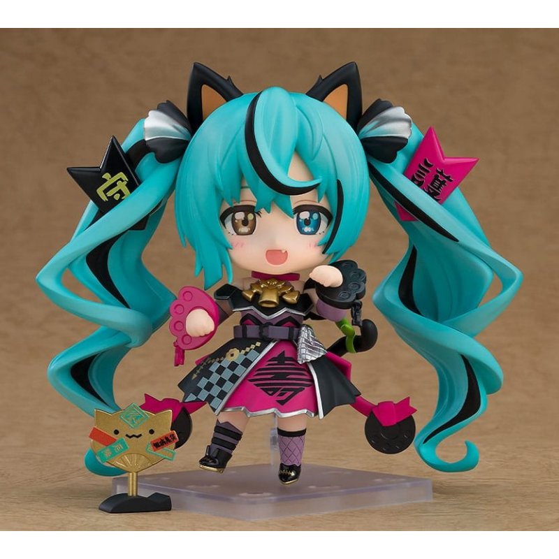 Preordine Character Vocal Series 01 Nendoroid Action Figure Hatsune Miku: Black Maneki Miku Ver. 10 cm
