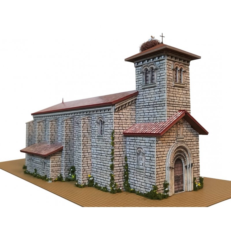 Chiesa in pietra in stile romanico. ETM H0601