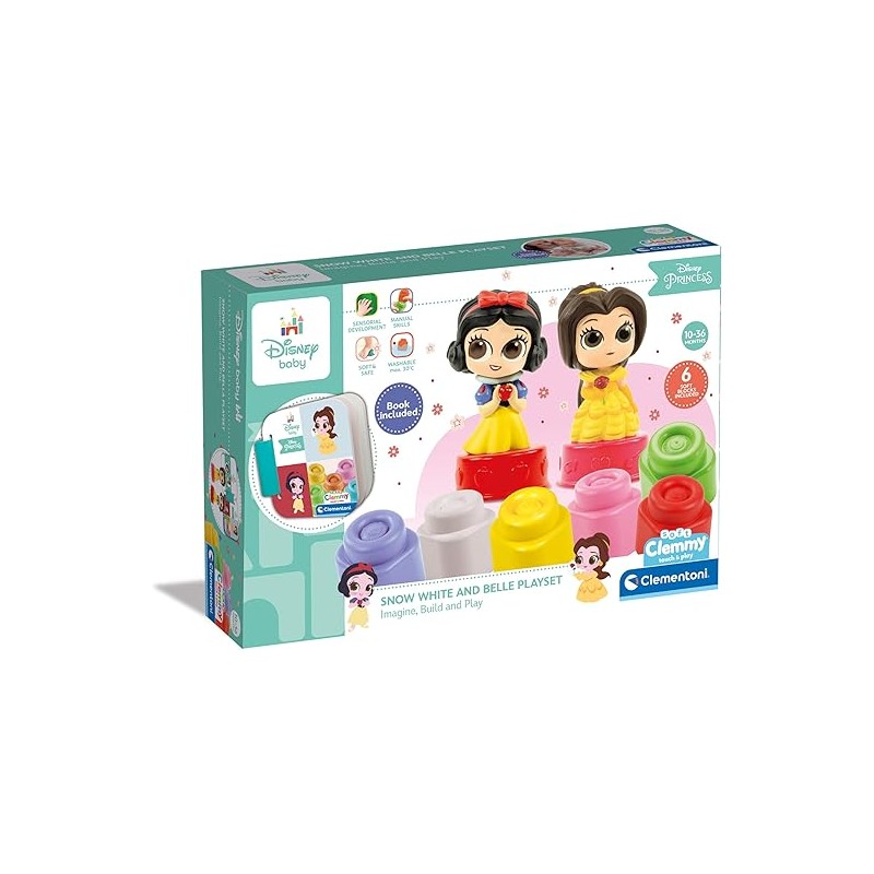 CLEMENTONI - Clemmy Costruzioni Soft Principesse - 17843