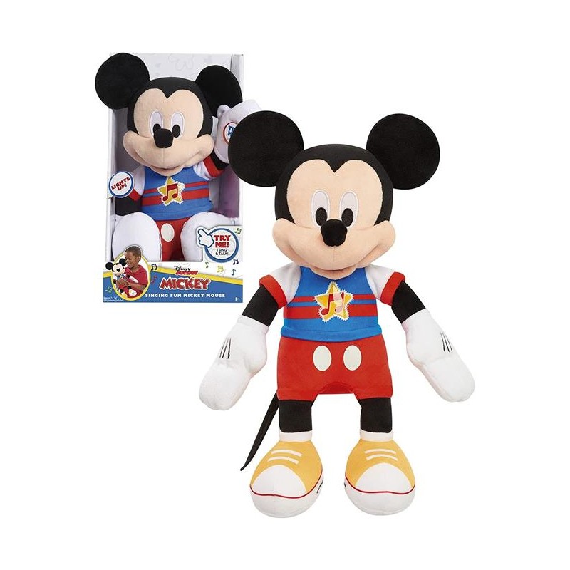 DISNEY JUNIOR, TOPOLINO PELUCHE MUSICALE, ANNI 2+