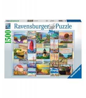 Collage Costiero - puzzle 1500 pezzi