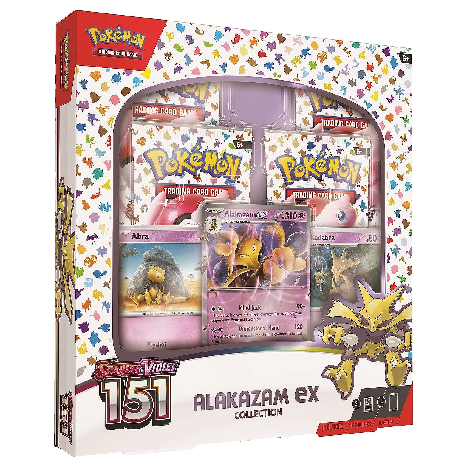 Collezione Alakazam EX - Scarlet and Violet - 151 - ENG