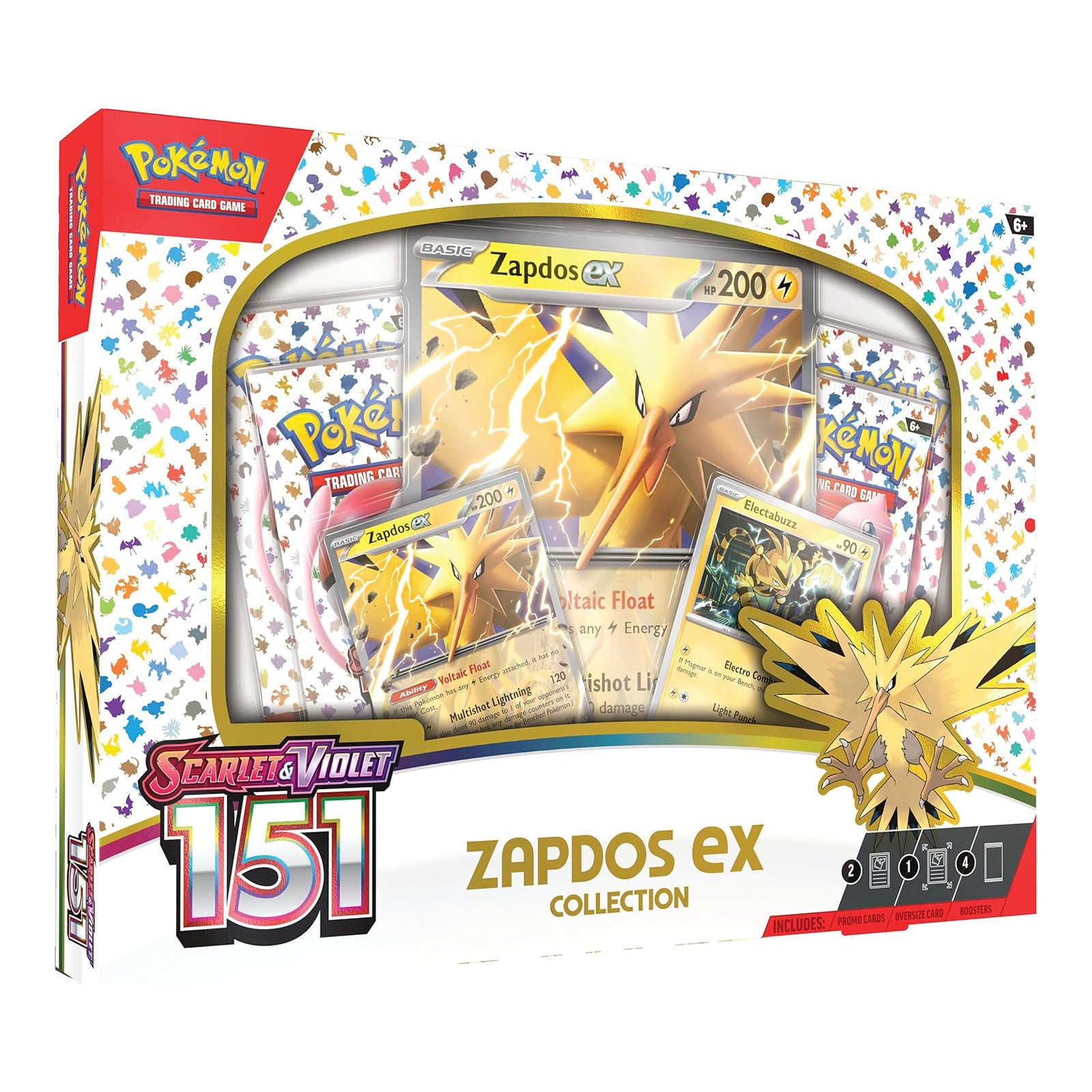 Collezione Zapdos EX - Scarlet and Violet - 151 - ENG