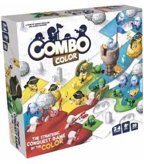 Combo Color - Gioco di Strategia Colorato per 2-4 Giocatori, Avventura e Divertimento per Famiglie, Età 8+, 20 Minuti di Gioco
