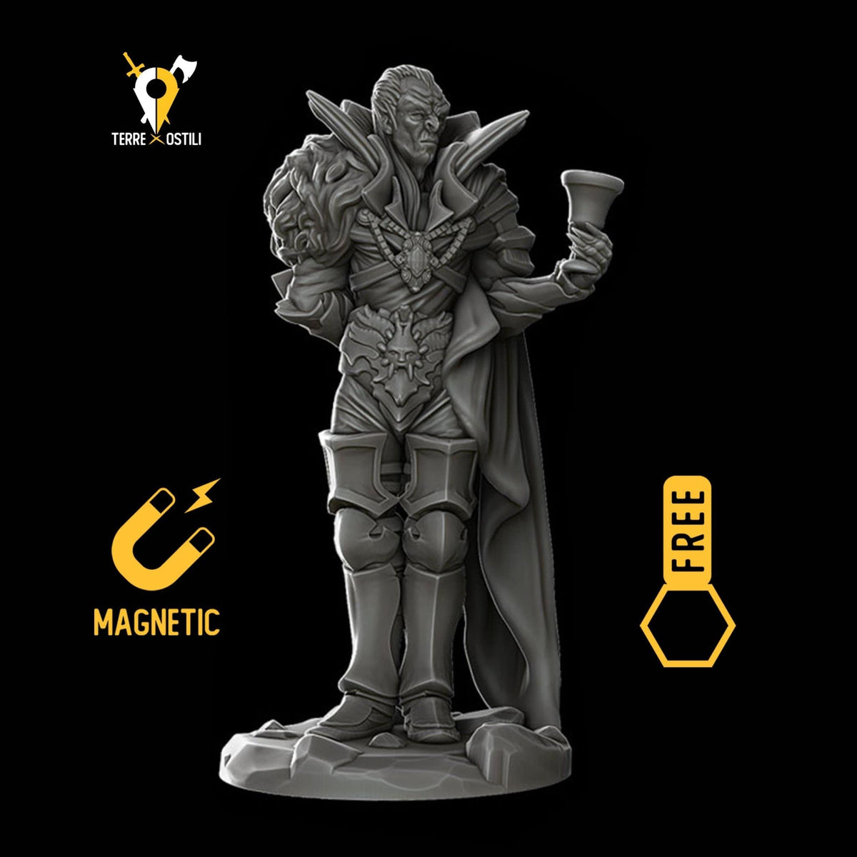 Conte Vampiro Strahd miniatura