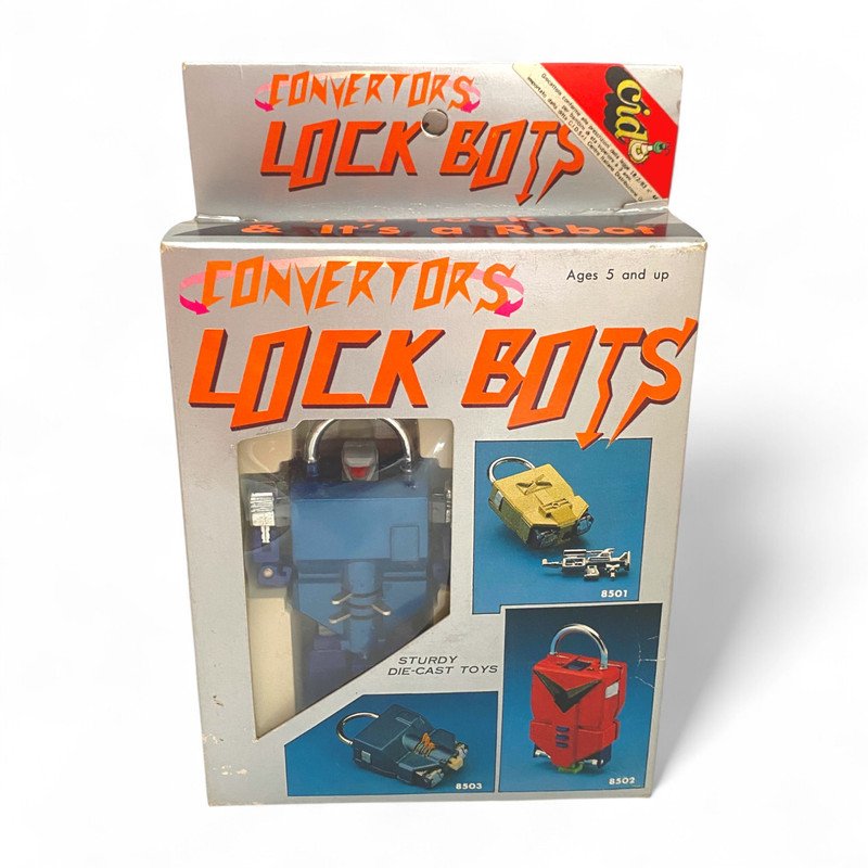 Convertors: Lock Bots - Robot Convertors Lock‑Man  (MIB: Mint In Box)