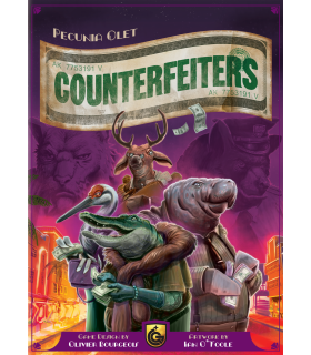 Counterfeiters - Gioco da Tavolo di Piazzamento Lavoratori | Diventa il Re della Contraffazione a Miami (2-4 Giocatori)