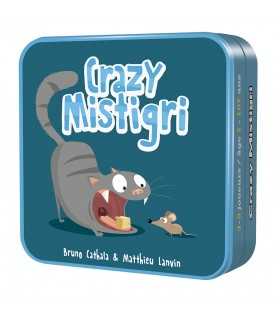 Crazy Mistigri - Gioco di Carte Divertente per Famiglie | 3-5 Giocatori | 15 Minuti di Risate e Strategia!