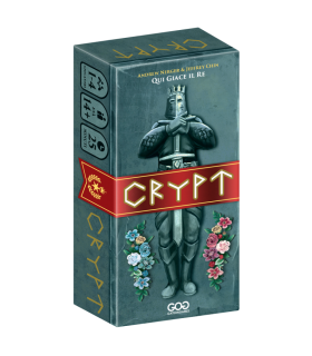 Crypt - Gioco di Aste e Collezione Set per 1-4 Giocatori, Avventura Strategica nella Cripta Reale, 25 Minuti di Divertimento!