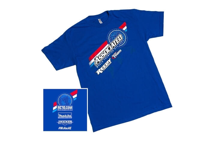 2016 WORLDS T-SHIRT, BLUE, SMALL