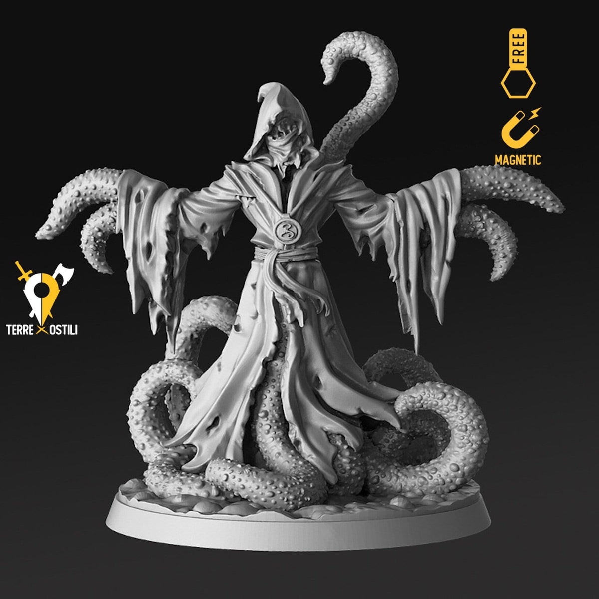 Cultista dellantico servo cthulhu miniatura