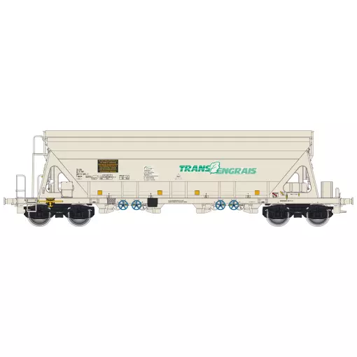 Wagon trémie Tapps Trans Engrais - Albert Modell 065318 - HO 1/87 - Ep VI - 2R