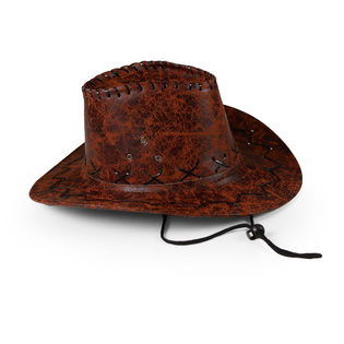 Cappello da cowboy marrone per bambini