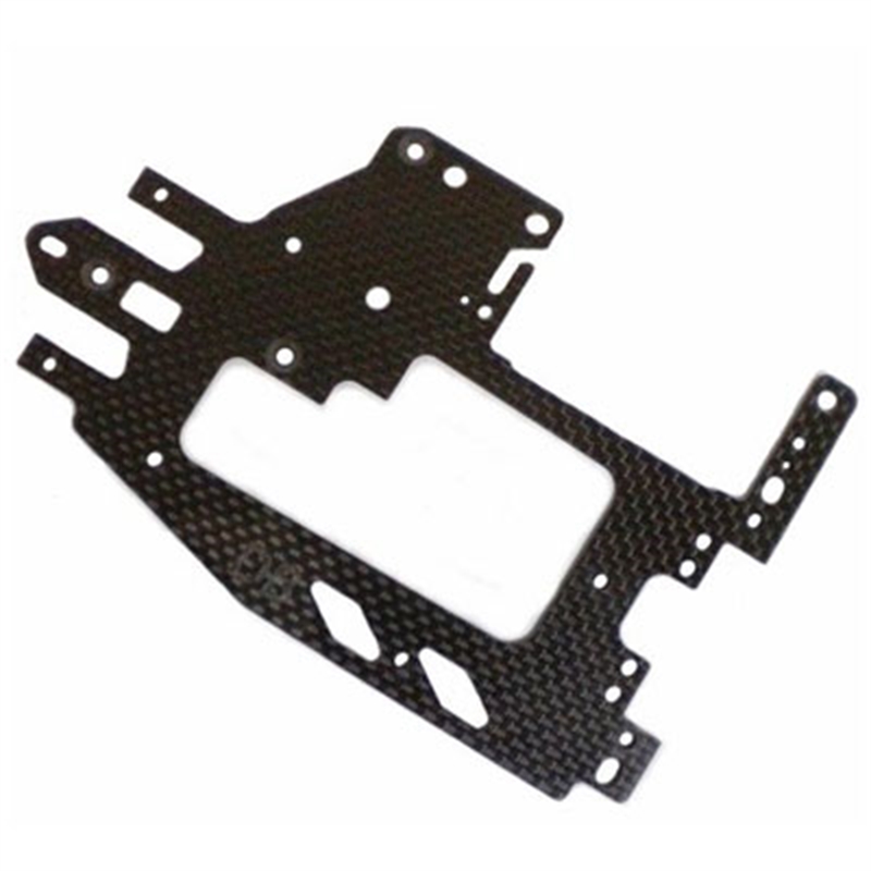 HK1 piastra radio in carbonio 2mm corta per telaio DB001 - [DB100WT]