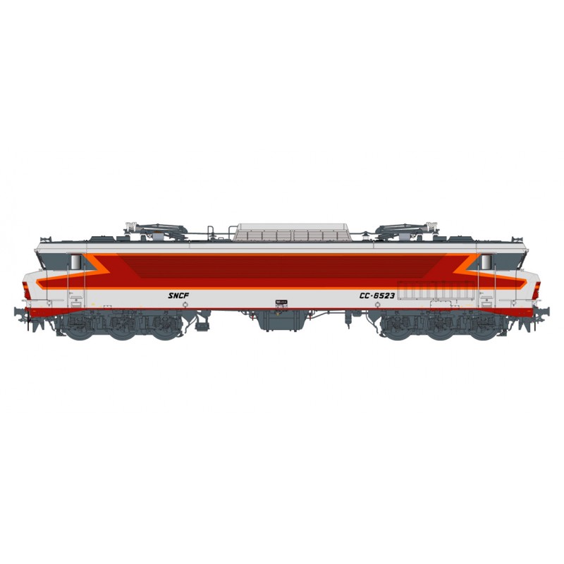 Locomotiva elettrica CC 6523 TEE, SNCF. LS MODELS 10322