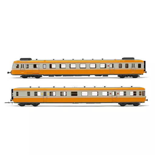Automotrice diesel RGP 2 modernizzata + rimorchio - Arnold HN2637S - SNCF - N 1/160 - EP IV - Analogico - 2R