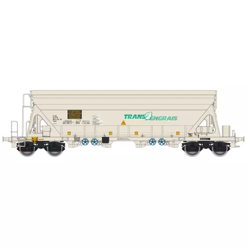Wagon trémie Tapps Trans Engrais - Albert Modell 065317 - HO 1/87 - Ep VI - 2R