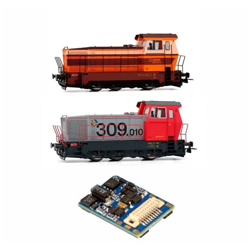 Decoder 18 pin per 309 di ELECTROTREN. ESU ER301/309_18