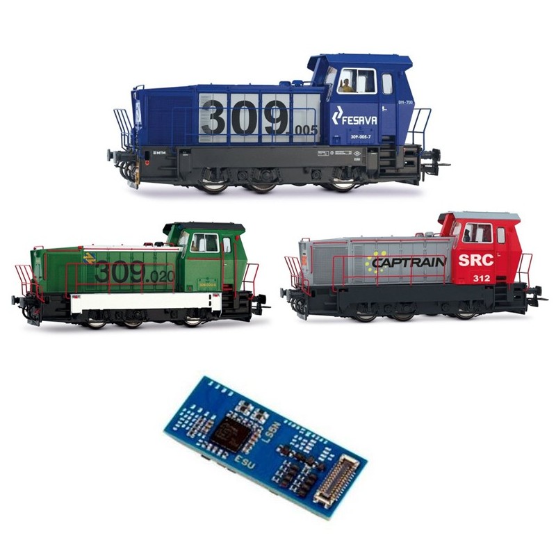 Decoder E24 per 309 di ELECTROTREN. ESU ER301/309_E24