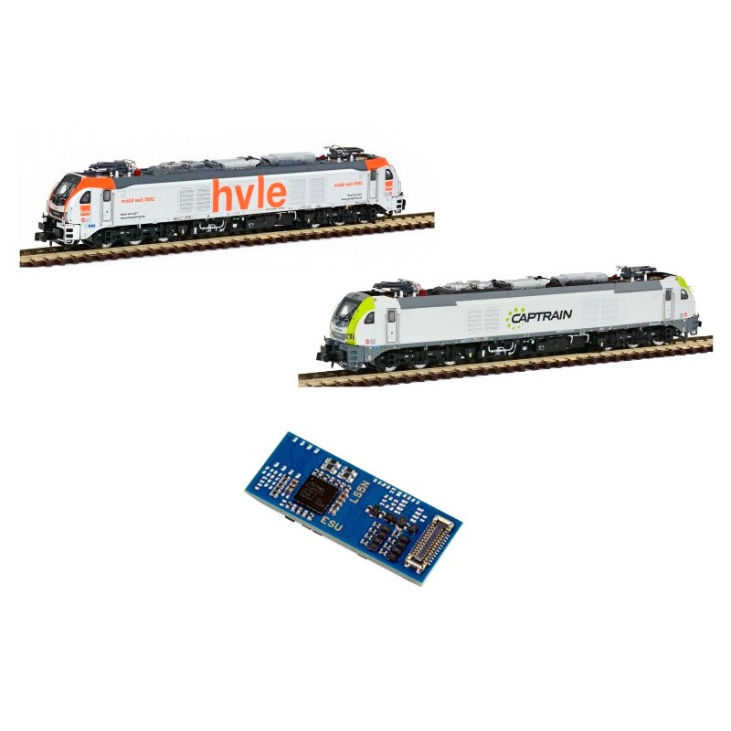 Decoder preconfigurato per EURO DUAL (N Scale). ESU SUD301/Dual_N