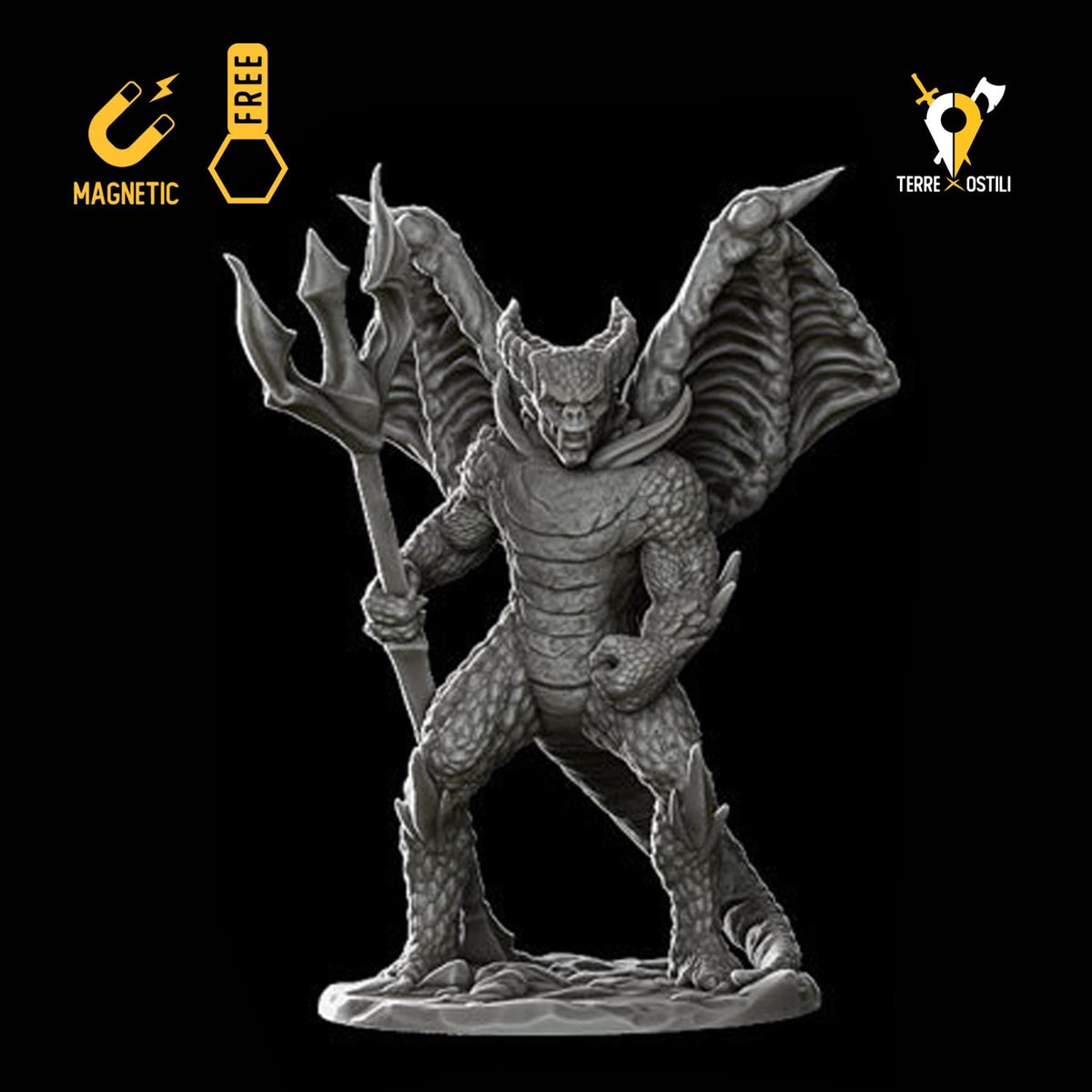 demone della fossa miniatura