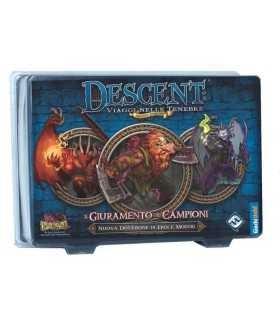 Descent: Il Giuramento dei Campioni - Espansione per Giochi di Avventura con 14 Miniature e Avventure Epiche per 2-5 Giocatori