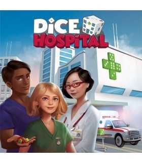 Dice Hospital - Gioco da Tavolo di Gestione Ospedaliera per Famiglie, 2-4 Giocatori, Età 10+, 60 Minuti di Divertimento!