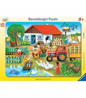 Didactica Incorniciati - Fattoria - puzzle 15 pezzi