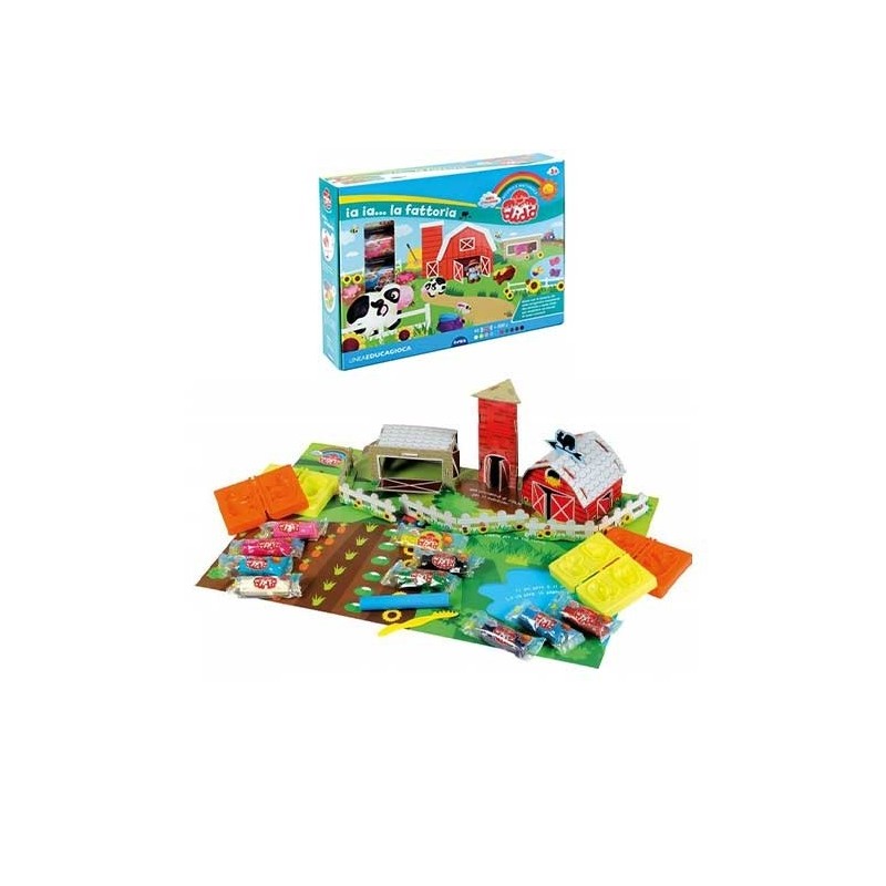DIDO LA FATTORIA, CREA GLI ANIMALI DELLA FATTORIA CON IL DIDO E LE FORMINE, 3+