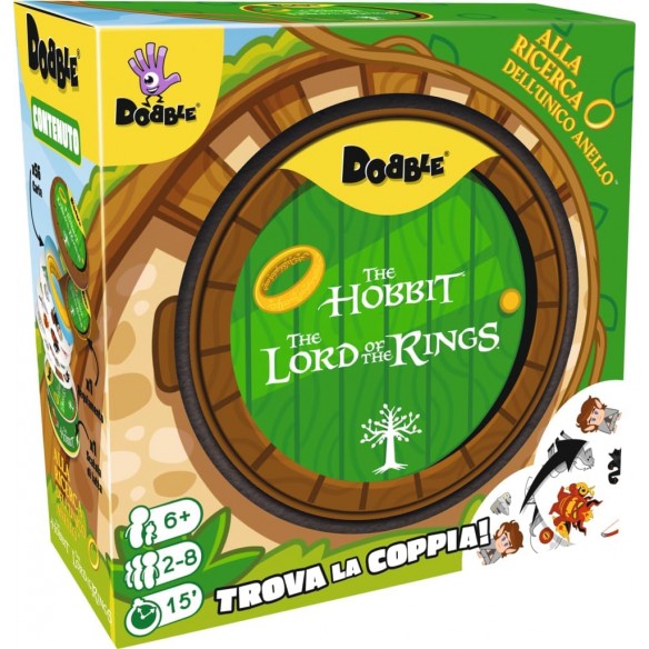 Dobble - Il Signore degli Anelli - Lo Hobbit (Eco Sleeve)