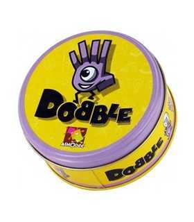 Dobble - Gioco di Destrezza e Abilità per Famiglie, 5 Mini-Giochi, 4-8 Giocatori, Adatto dai 6 Anni, Divertimento Assicurato!