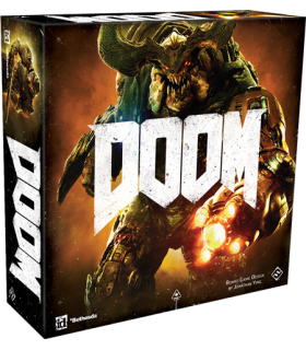 Doom: Il Gioco da Tavolo - Avventura Strategica con Miniature, 2-5 Giocatori, 150 Minuti di Azione e Suspense!