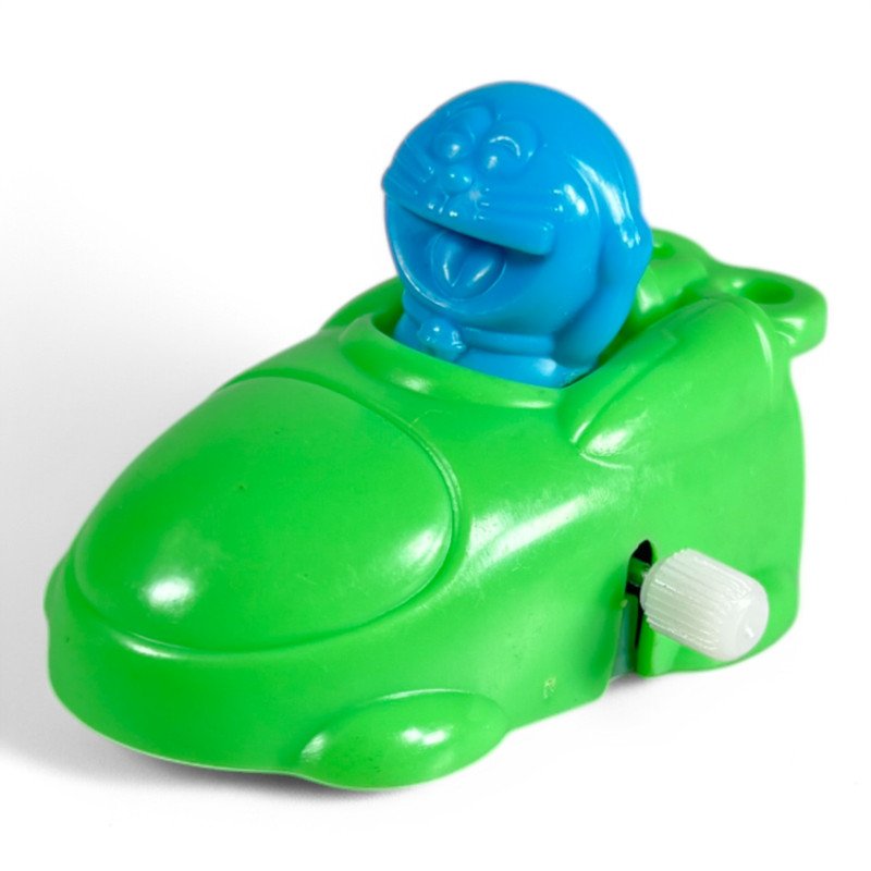 Doraemon: Nobita's Screw-wound City Adventure Light Green Toho Mini-dora Screw-wound City Car Movie Promo