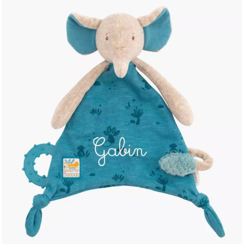 Doudou elefante porta ciuccio Moulin Roty 669016