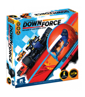 Downforce - Gioco di Corse e Scommesse per Famiglie, 2-6 Giocatori, Strategia e Divertimento in 40 Minuti di Adrenalina!