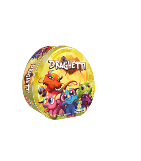 Draghetti - Gioco da Tavolo per Famiglie, 2-6 Giocatori, 15 Minuti di Divertimento, Da 5 Anni, Strategia e Memoria!