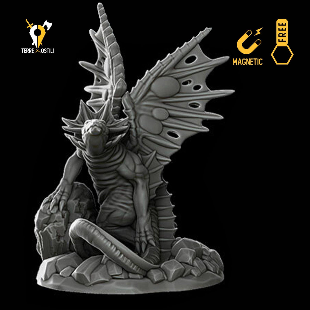 Drago fatato miniatura