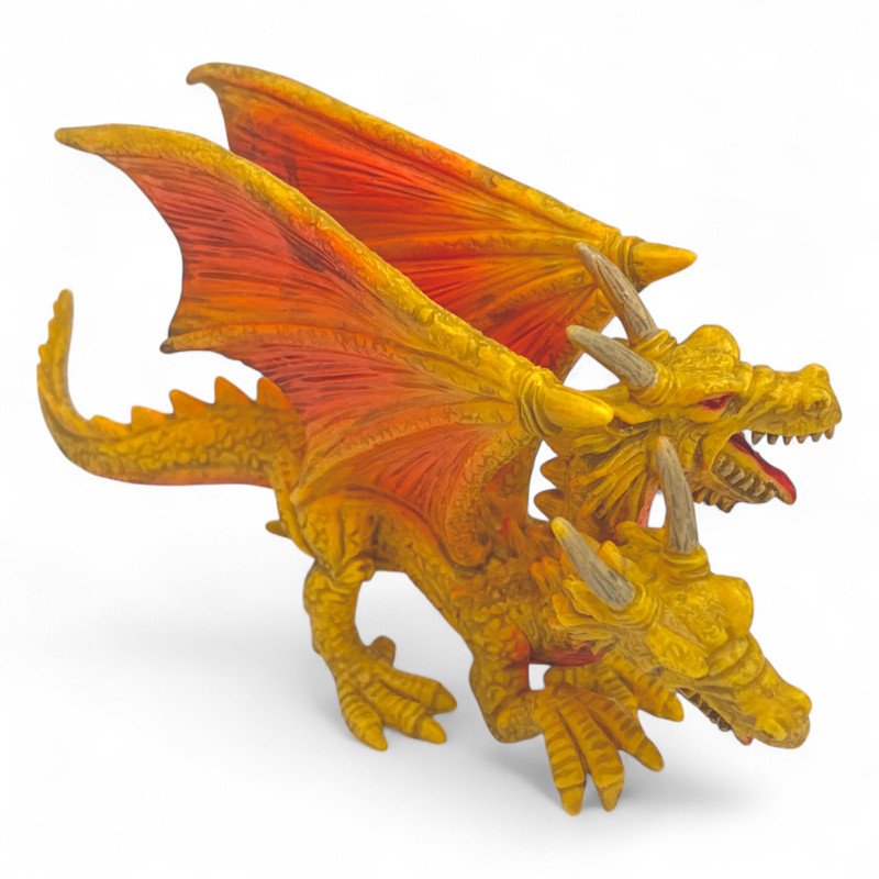 Dragons & Daggers Fantasy Creatures Knock Off Two-Headed Dragon