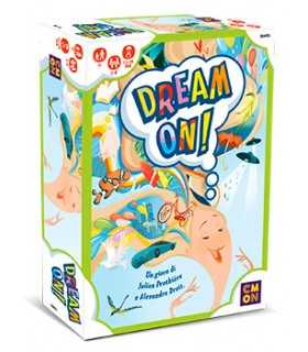 Dream On! - Gioco di Carte Collaborativo per Famiglie, 2-8 Giocatori, Età 7+, 20 Minuti di Avventure Creative!