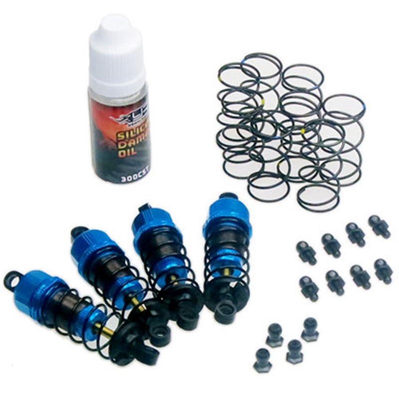 Yeah Racing set ammortizzatori 60mm per 1/10 Off Road Car (4) BLU - [DSG-0060BU]