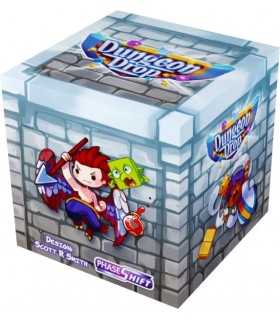 Dungeon Drop - Gioco da Tavolo Avventura nel Dungeon per 1-4 Giocatori, Strategia e Divertimento per Famiglie (15 min)