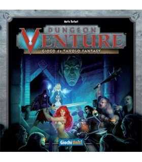 Dungeon Venture - Gioco da Tavolo Fantasy Cooperativo per Famiglie | Avventure Epiche per 2-4 Giocatori, 8+ Anni, 40 Minuti